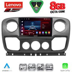LENOVO SSR 10463_CPA (10inc) MULTIMEDIA TABLET for NISSAN NV400 - OPEL MOVANO - RENAULT MASTER mod. 2010-2020 | Pancarshop