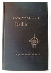 Συλλεκτικό βιβλίο Essentials Of Radio σαν καινούργιο, 1948, αγγλικά