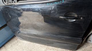 ΠΟΡΤΑ ΟΔΗΓΟΥ ΕΜΠΡΟΣ ΜΠΡΟΣΤΑ ΑΡΙΣΤΕΡΑ CITROEN BERLINGO II B9 2008-2018 ΜΑΥΡΗ-thumb-1
