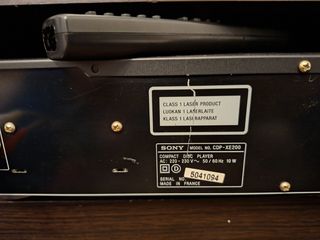 Sony CDP-XE200. CD PLAYER.-thumb-4