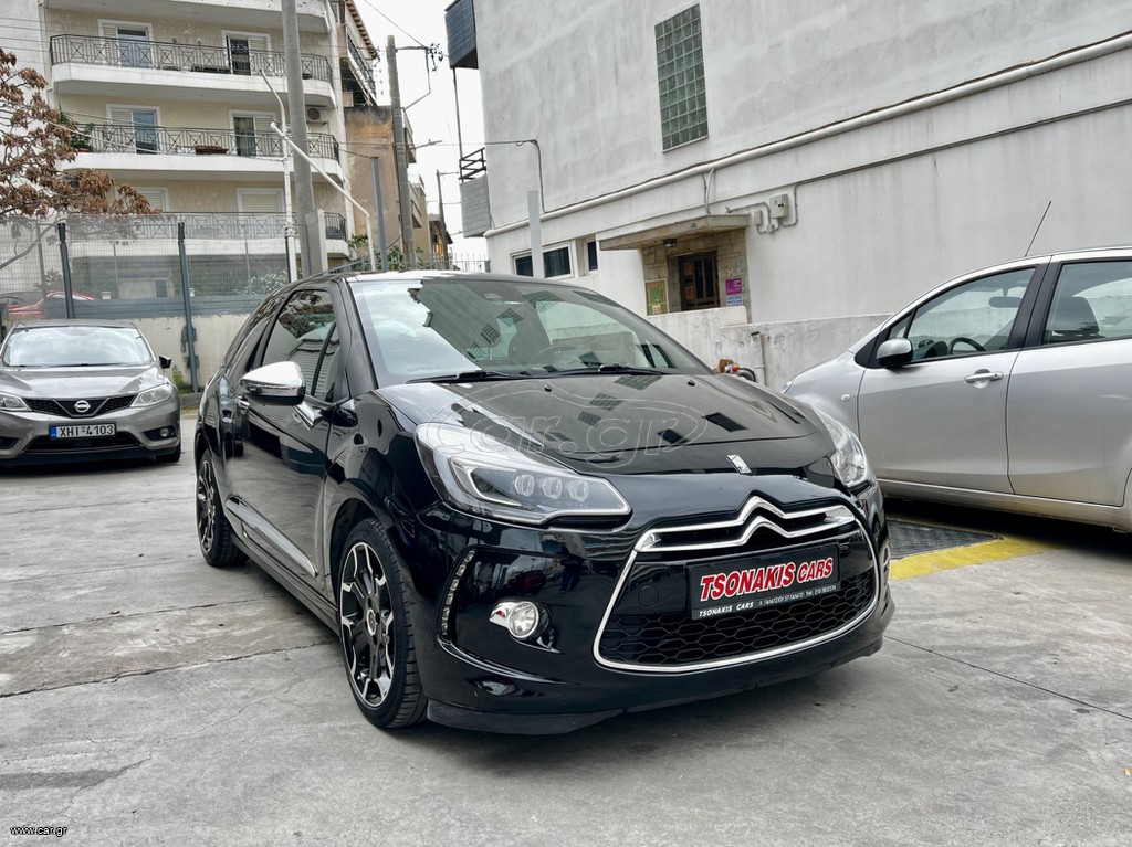 Citroen DS-3 2014 SportChic  1.6 BlueHDi (120 Hp) LED ΕΛΛΗΝΙΚΟ+ΒΟΟΚ