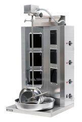 Γύρος Ηλεκτρικός Με 6 Κεραμικές Πλάκες Για 60Kg Κρέας VIMITEX - Καινούργιος.