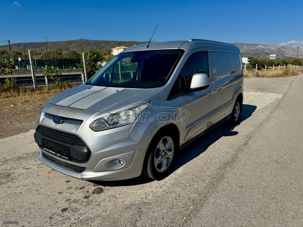 Κλούβα Ford 2017 TRANSIT CONNECT 2 ΣΥΡΟΜΕΝΕΣ MAXI ΚΛΙΜΑ EURO6