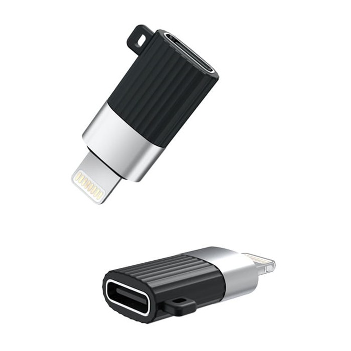 XO NB149D USB TYPE-C TO LIGHTNING ADAPTER BLACK
