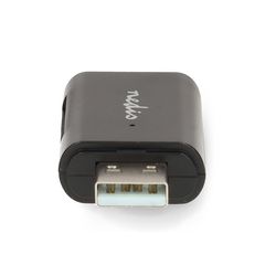 NEDIS CARD READER CRDRU2110BK USB A & TYPE-C-thumb-2