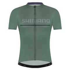 Φανέλα ποδηλασίας | Shimano | Κοντό μανίκι | Πράσινο