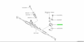 ΛΑΣΤΙΧΟ ΑΠΟΜΟΝΩΤΗΡΑΣ ΚΡΕΜΑΓΙΕΡΑΣ  NISSAN ALMERA N16  544454M400