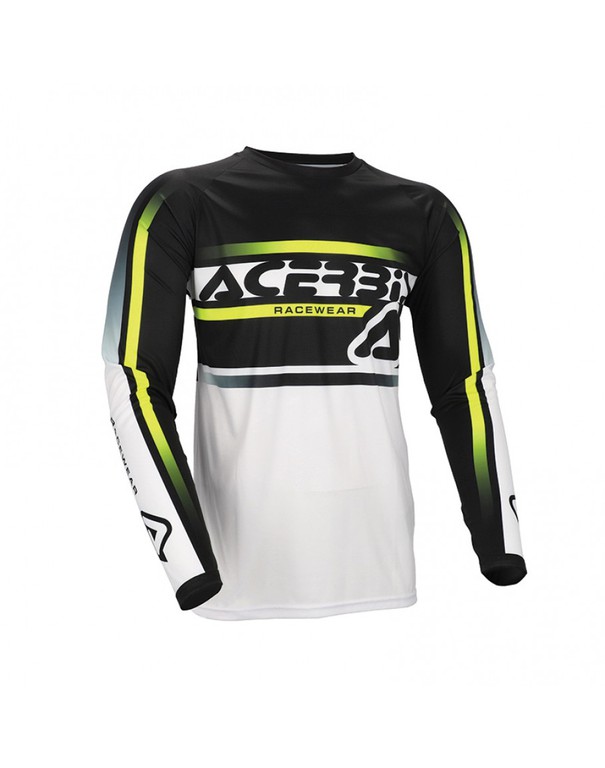 Acerbis Linear Lugo MX Jersey Black/White