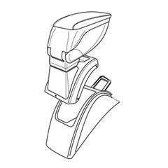 Βάση αντάπτορας τεμπέλη για RENAULT MEGANE ΙΙ 11/02>10/08 - Lampa - 1 τεμ.