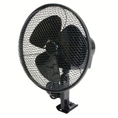 Lampa - Ανεμιστήρας Jumbo 12V 12W με Διάμετρο 15 cm Μεταλλικός με Περιστροφική Λειτουργία και Φις Αναπτήρα - 1 Τεμ. (L7310.1)