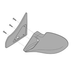 ΒΑΣΗ ΚΑΘΡΕΠΤΗ ΓΙΑ HONDA CIVIC 3D 11/95-2/01