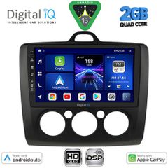 DIGITAL IQ BXC 3156BL_CPAA A/C (9inc) MULTIMEDIA TABLET for FORD FOCUS mod. 2005-2012 (BLACK) | Pancarshop