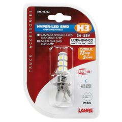 H3 24/28V PK22s HYPER-LED39 ΛΕΥΚΟ 1ΤΕΜ.-thumb-3