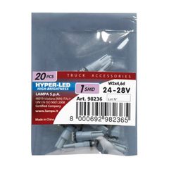 Τ5 24/28V W2x4,6d HYPER-LED3 ΛΕΥΚΟ-thumb-3