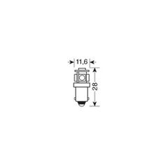 T4W 24/28V BA9s HYPER-LED15 ΛΕΥΚΟ-thumb-2