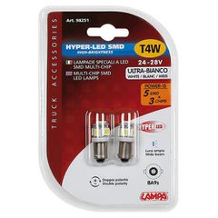 T4W 24/28V BA9s HYPER-LED15 ΛΕΥΚΟ-thumb-3