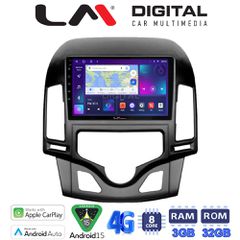 LM Digital - LM ZE8043CL GPS Οθόνη OEM Multimedia Αυτοκινήτου για HYUNDAI i30 2007-2012 (CarPlay/AndroidAuto/BT/GPS/WIFI/GPRS)