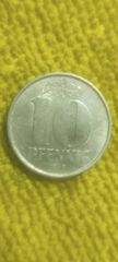Coins συλλεκτικό 10 Peeennig του 1968 σε αλουμίνιο Αν θέλετε να δείτε όλες τις αγγελίες μου πατήστε κάτω από το όνομα μου ευχαριστώ για τόν χρόνο σας