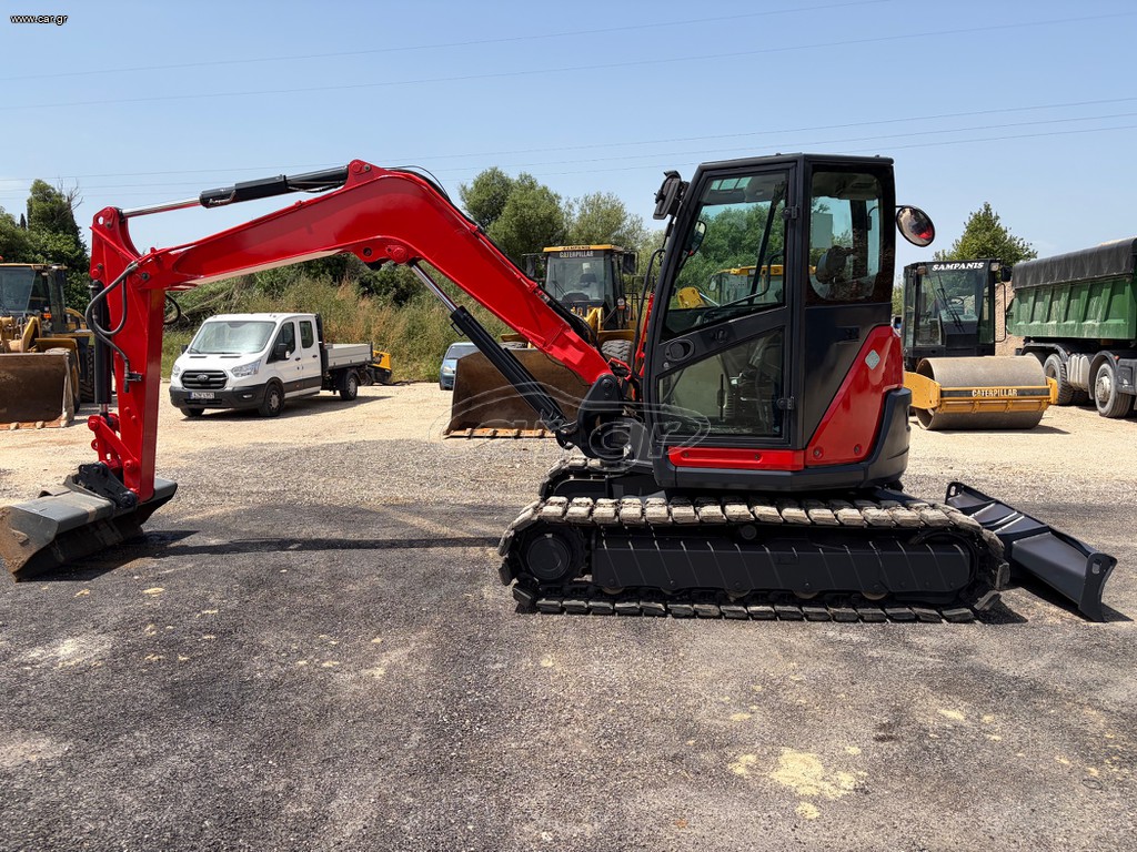 Εκσκαφάκι (διαβολάκι) Yanmar 2013 VIO 80-u