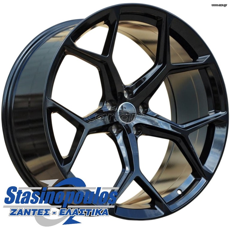 ΖΑΝΤΕΣ 22'' AUDI STYLE 9.5x22 5X112 ET31 BLACK GLOSS ΚΩΔΙΚΟΣ : 5598