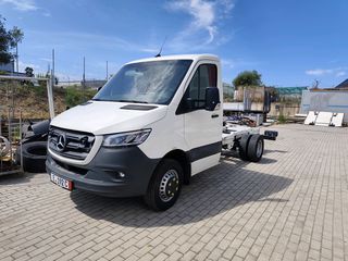 Σασί Mercedes-Benz 2021 Sprinter 519 Euro6D οδηγείται με ερασιτεχνικό δίπλωμα-thumb-1