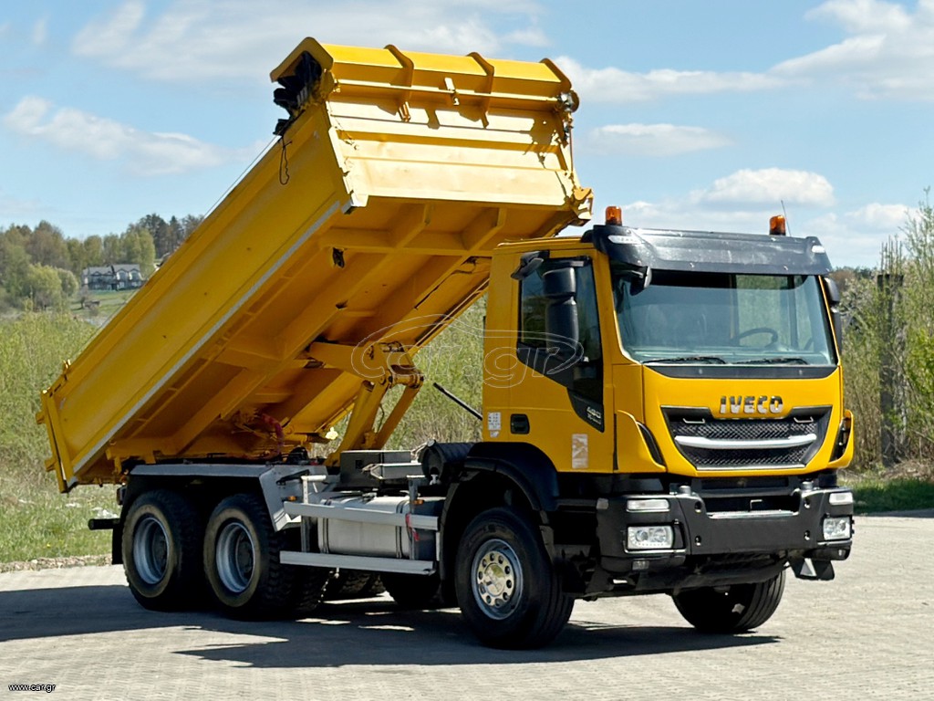 Ανατροπή Iveco 2017 X WAY 480 + BORDMATIC * 6x4