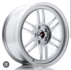 Japan Racing Wheels JR7 silver 17*8 5x100