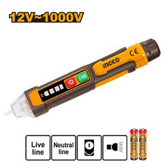 Ανέπαφο Δοκιμαστικό Τάσης AC 12-1000V/ Φακός led