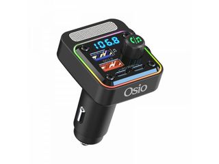 Fm Transmitter Αναπτηρα 12V Με Bluetooth OFT-4260BT Φορτιστη Usb TYPE-A + Usb TYPE-C Osio