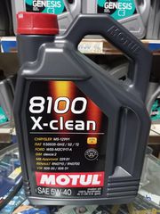ΛΙΠΑΝΤΙΚΟ MOTUL  8100 X-CLEAN + 5W40 4L