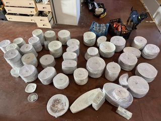 700+ Πορσελάνινα Πιάτα Επαγγελματικά Λευκά – Άριστη Κατάσταση – Bulk Lot – Ιδανικά για Εστιατόριο / Catering