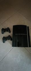 PS3 ΣΕ ΑΡΙΣΤΗ ΚΑΤΑΣΤΑΣΗ ΜΑΖΙ ΜΕ 2 ΓΝΗΣΙΑ ΧΕΙΡΙΣΤΗΡΙΑ