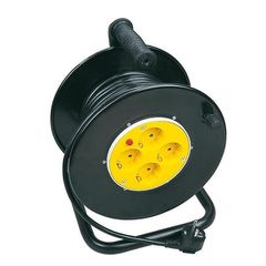Μπαλαντέζα καρούλι ip20 3x2.5mm 50m, προστασία υπερθέρμανσης & προστασία επαφών