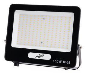 Προβολέας LED 150W 230V με ψυχρό φως 6200K 15000lm 120° IP65 μαύρος 271x208x37mm