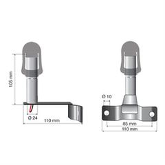 Βάση Στήριξης Φάρου FIX-7 85mm-thumb-1