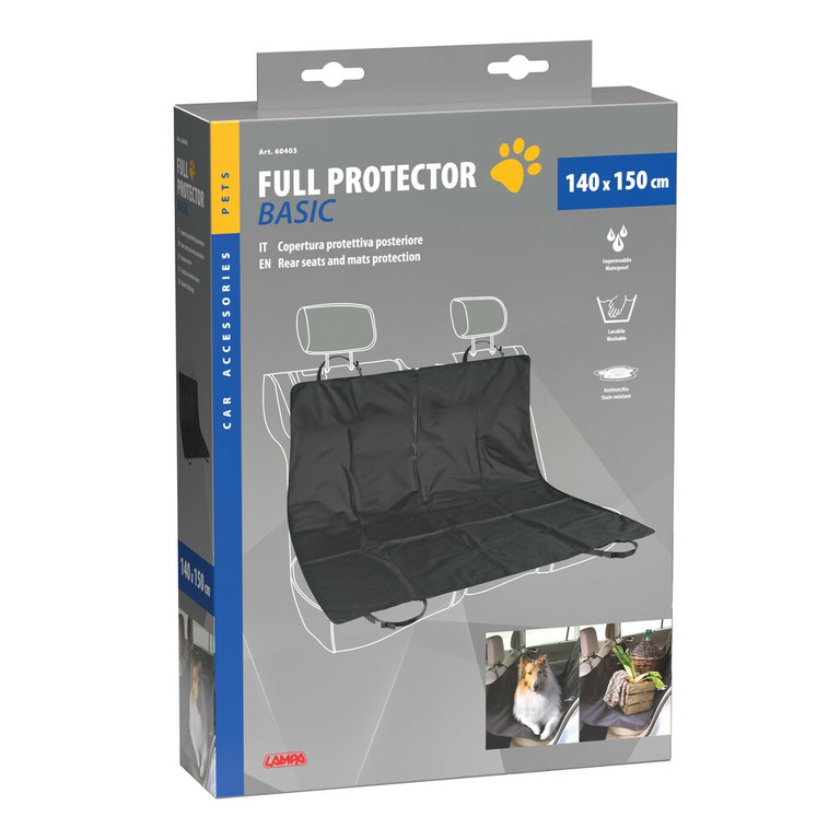 ΠΡΟΣΤΑΤΕΥΤΙΚΟ ΚΑΛΥΜΜΑ ΠΙΣΩ ΚΑΘΙΣΜΑΤΟΣ FULL PROTECTOR BASIC 145 Χ 150cm