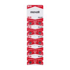 Buttoncell Maxell LR41 AG3 1.5V Τεμ. 10 με Διάτρητη Συσκευασία