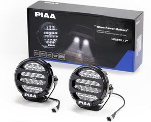 piaa DKX575E LPX570 7" Round lamp kit 42W / 6700lm per lamp / 5500KWhite Driving Beam ECE Certified