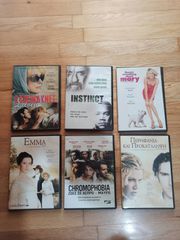 32 ταινίες σε DVD διεθνούς κινηματογράφου,αισθηματικές κοινωνικές,δράσης,βιογραφίες κ.λπ