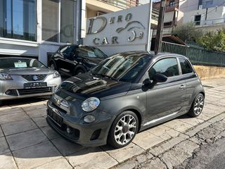 Fiat 500 2014 << LOOK ABARTH >>, XENON, ΔΕΡΜΑ, EURO 6
