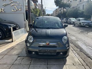 Fiat 500 2014 << LOOK ABARTH >>, XENON, ΔΕΡΜΑ, EURO 6-thumb-1