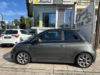 Fiat 500 2014 << LOOK ABARTH >>, XENON, ΔΕΡΜΑ, EURO 6-thumb-3