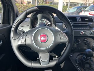 Fiat 500 2014 << LOOK ABARTH >>, XENON, ΔΕΡΜΑ, EURO 6-thumb-9