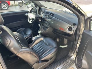 Fiat 500 2014 << LOOK ABARTH >>, XENON, ΔΕΡΜΑ, EURO 6-thumb-17