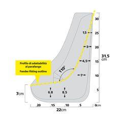ΛΑΣΠΩΤΗΡΕΣ SPLASH-GUARDS CONTOUR 22x31,5cm TYPE-3 2ΤΕΜ.-thumb-1