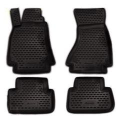 ΠΑΤΑΚΙΑ ΣΕ ΣΚΑΦΗ TPE ΛΑΣΤΙΧΟ ΓΙΑ AUDI A4 B6 4D 2000-2007 ΣΕ ΜΑΥΡΟ ΧΡΩΜΑ NOVLINE - 4 ΤΕΜ.