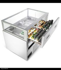 ψυγείο Βιτρίνα Παρουσίασης γλυκών-INOX24