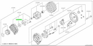 ΡΟΥΛΕΜΑΝ ΔΥΝΑΜΟ NISSAN 231200M00A-thumb-1