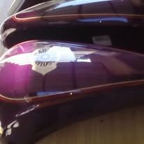 set tanks fenders  original culor fat boy 1996