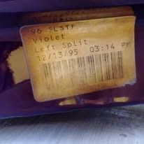 set tanks fenders  original culor fat boy 1996-thumb-1